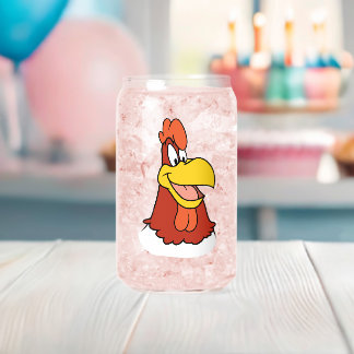 Verre Canette Foghorn Leghorn Closeup
