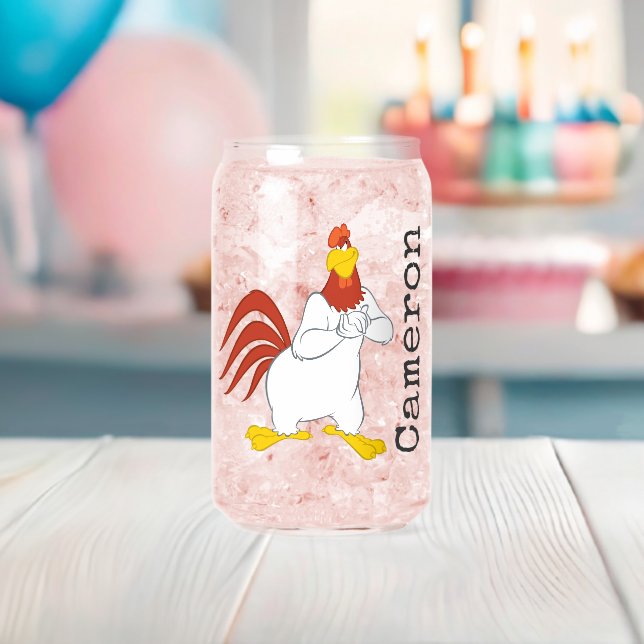 Verre Canette Foghorn Leghorn | Mauvais regard (Insitu (Baby Shower))
