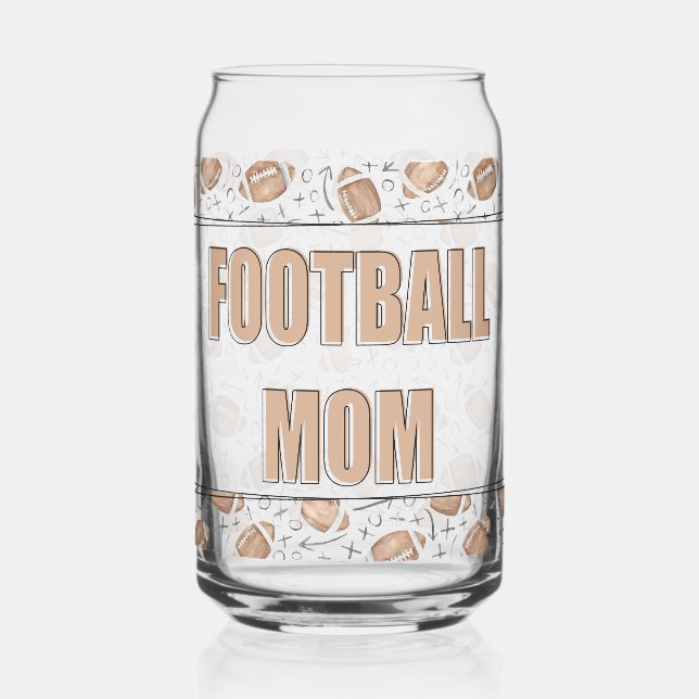 Verre Canette Football mom (Gauche)