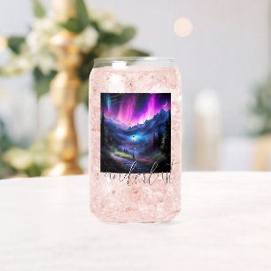 Verre Canette Forêt enchantée