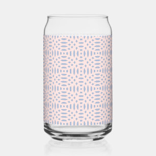 Verre Canette formes circulaires motif sans couture