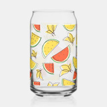 Fraise d'été et citrons