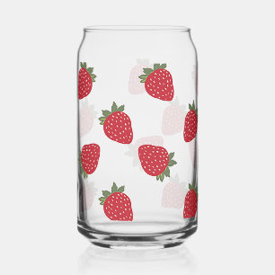 Verre Canette Fraises
