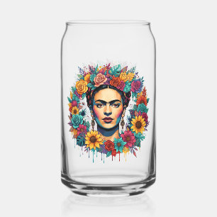 Verre Canette Frida Kahlo
