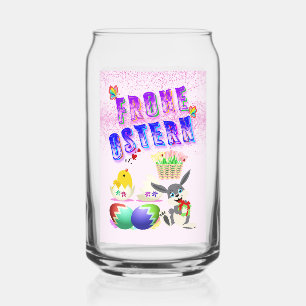 Verre Canette Frohe Ostern