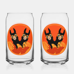 Verre Canette Fun Llama Alpaca Maison Et Vie