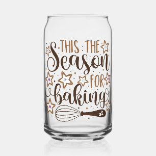Verre Canette Fun 'Tis Season for Baking Design