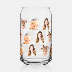 Verre Canette Funny Custom Maman de 3 enfants Photos