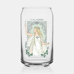 Verre Canette Galadriel Lumière de Valinor Graphique