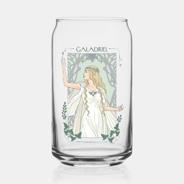 Verre Canette Galadriel Lumière de Valinor Graphique (Recto)