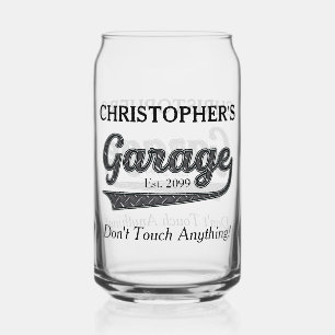 Verre Canette Garage ne touchez pas à quelque chose Drinkware