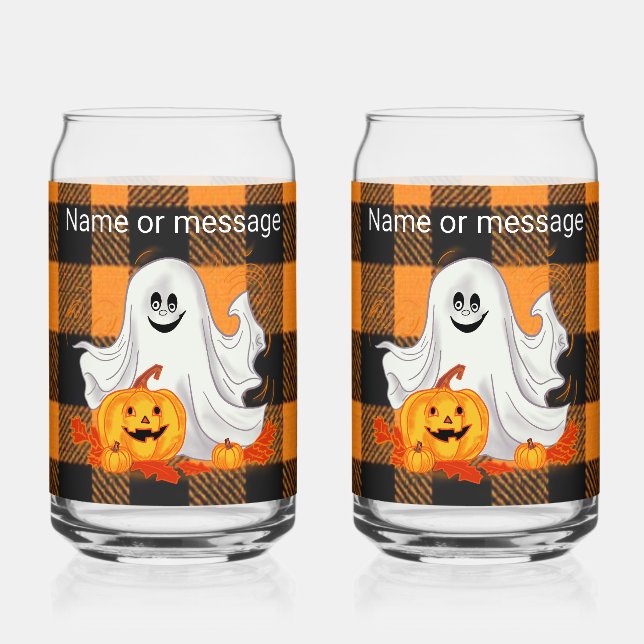 Verre Canette Ghost Soda Glass (Recto)