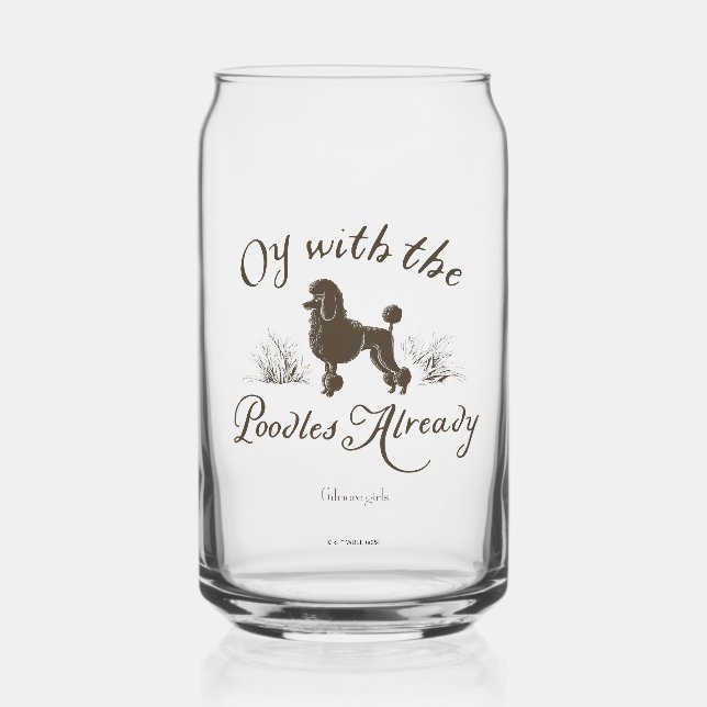 Verre Canette Gilmore Girls | Oy With the PoodlesDesign (Recto)