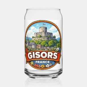 Verre Canette Gisors France 
