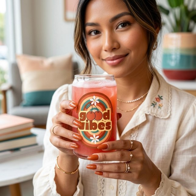 Verre Canette Good Vibes (Créateur téléchargé)