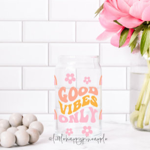 Verre Canette Good Vibes uniquement