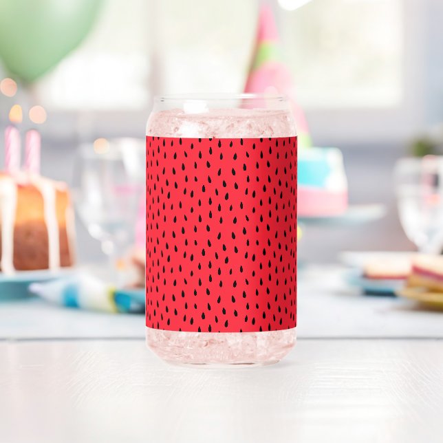 Verre Canette Graines de fraises (Insitu (Anniversaire))