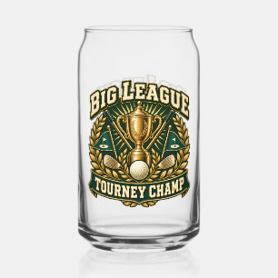 Verre Canette Grand Champion de Tournoi de Grande Ligue Canette