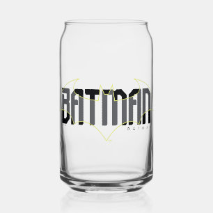 Verre Canette Graphique de nom haute technologie Batman