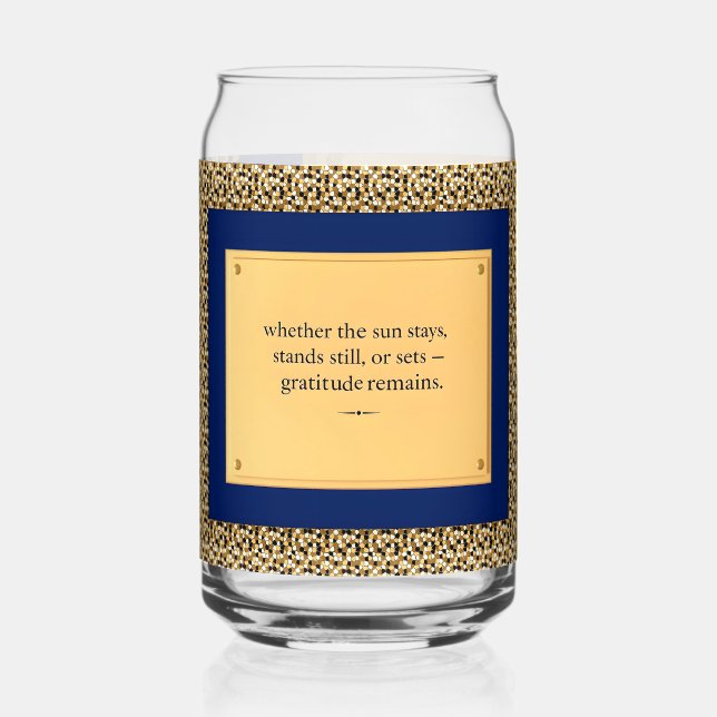 Verre Canette Gratitude Remains: Gratitude Beyond Drinkware Set (Recto)