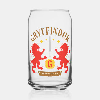Verre Canette GRAYFFINDOR™ Maison double Lion épée graphique