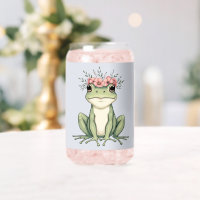 Grenouille florale en gros Cottagecore Art