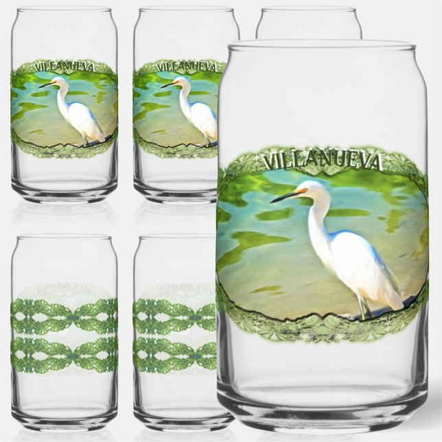 Verre Canette Grue Sur La Rivière Mismaloya 0335 (Créateur téléchargé)