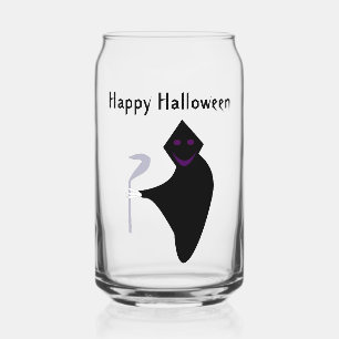 Verre Canette Halloween faucheuse Grim personnalisé