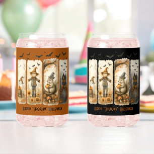 Verre Canette Happy Éffrayant Halloween Scenes Drinkware Set