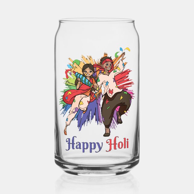 Verre Canette Happy Holi (Recto)