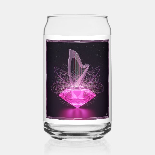 Verre Canette Harmony Harp Drinkware Set (Recto)