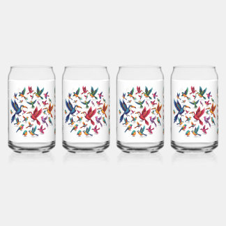 Verre Canette Harmony of Flight in a Circle of Color