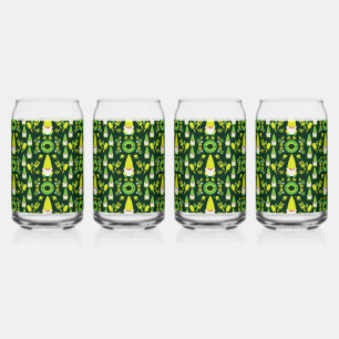 Verre Canette Head Garden Gnome Gardener