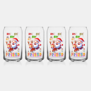 Verre Canette Ho Ho Ho Mon Cher Ami