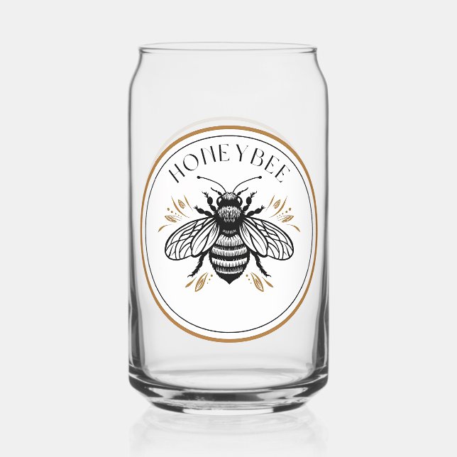 Verre Canette Honey Bee (Recto)