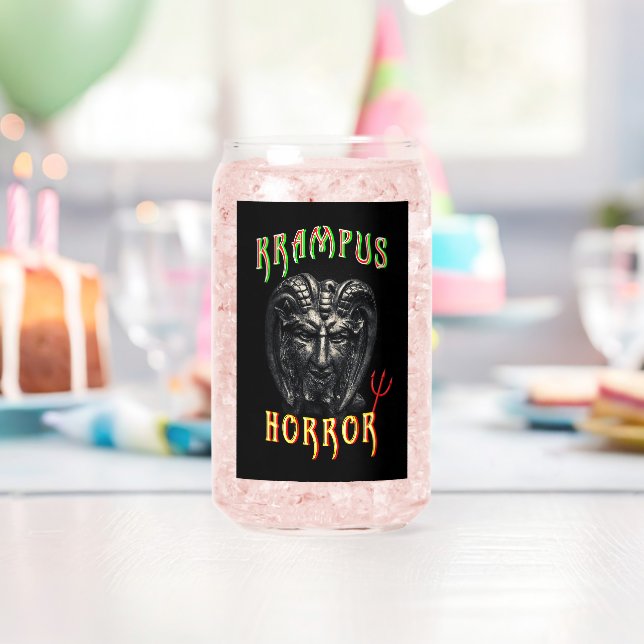 Verre Canette Horreur de Krampus (Insitu (Anniversaire))