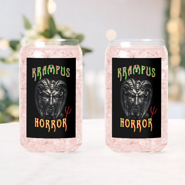 Verre Canette Horreur de Krampus (Insitu (Mariage))