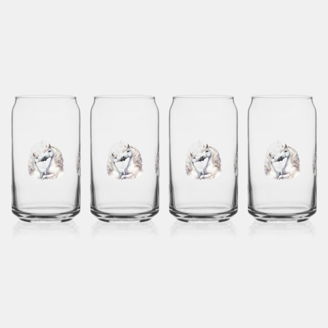 VERRE CANETTE HORSE GLASSES (Recto)