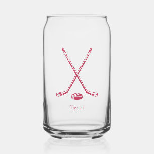 Verre Canette Icônes de hockey sur glace personnalisées N'import