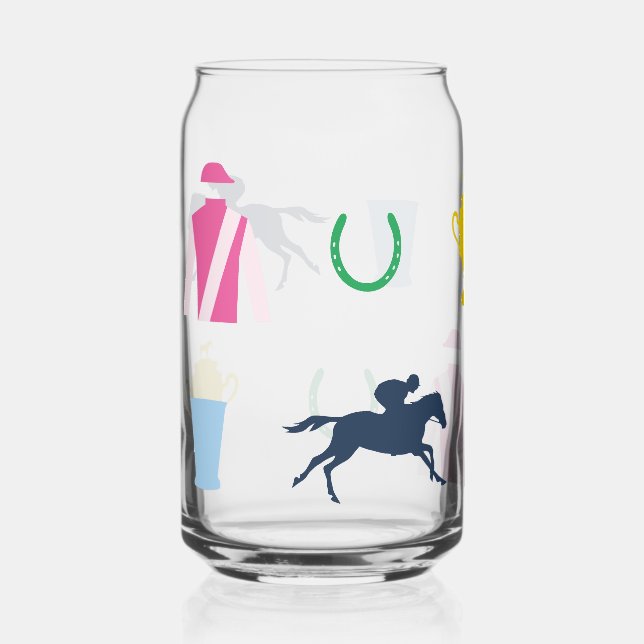 Verre Canette Icônes Preppy Derby (Recto)