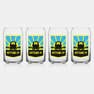 Verre Canette Idées Cadeaux Narrowboat