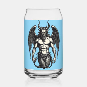 Verre Canette Illustration du démon Crocell de la marée céleste