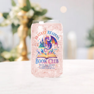 Verre Canette Imaginaire Readers Book Club...