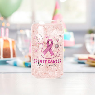 Verre Canette Infirmière de sensibilisation au cancer du sein