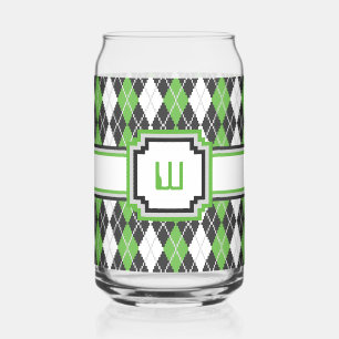 Verre Canette Jacquard rétro