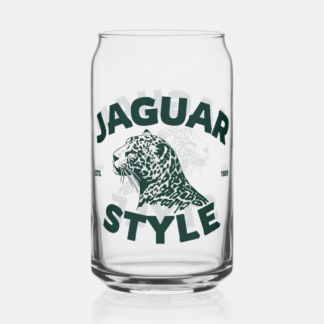 Verre Canette Jaguar Can Glass (Recto)