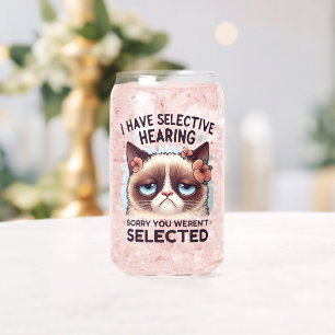 Verre Canette J'ai une audition sélective Cadeau drôle pour amat