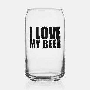 Verre Canette J'aime ma bière