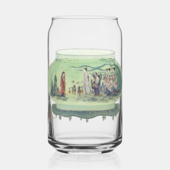 Verre Canette Japanese Aquatic Glass (Recto)