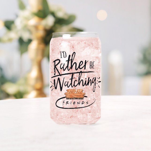 Verre Canette Je préférerais regarder mes amis™ (Insitu (Mariage))